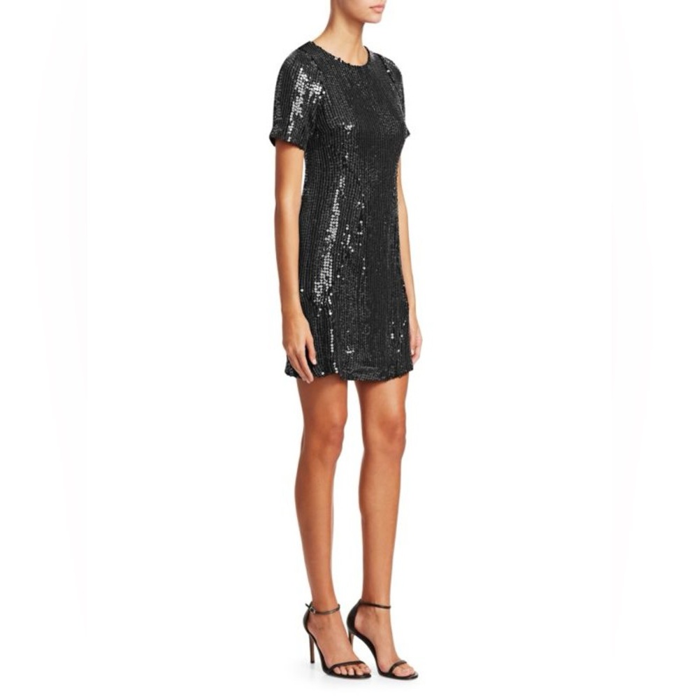 Galvan London Clara Sequin Mini Dress